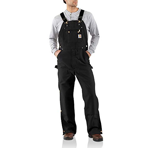 Carhartt Men's Zip To Thigh Bib Overall Unlined