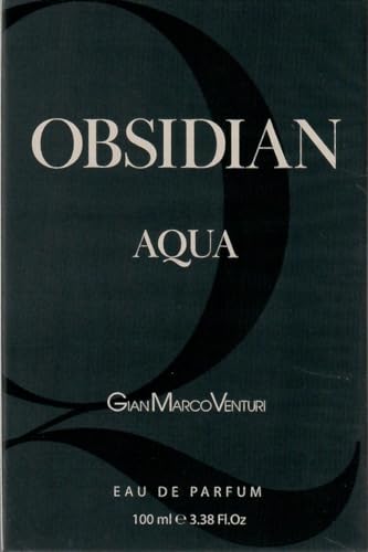Gian Marco Venturi GMV Obsidian Aqua Eau de Parfum Ml.100 spray 3,38 fl.oz Pour Homme