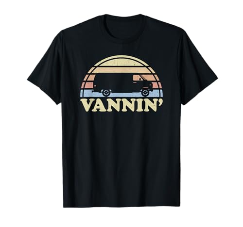 Vannin Shirt Van Life Retro Van Lovers Vanner Vantasy Camper...