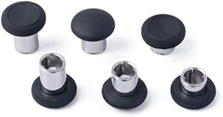 TOMSIN 6 in 1 Substitute Thumbsticks, Swap Magnetic Joysticks for Xbox One Elite Controller Sequence 1 (Mannequin 1698)
