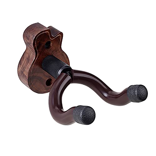 Support mural pour guitare support de guitare acoustique crochet en noyer noir avec forme de guitare base en bois massif… - Les Beatles, Paul McCartney, John Lennon, RIngo Starr, George Harrison Support mural pour guitare support de guitare acoustique crochet en noyer noir avec forme de guitare base en bois massif…