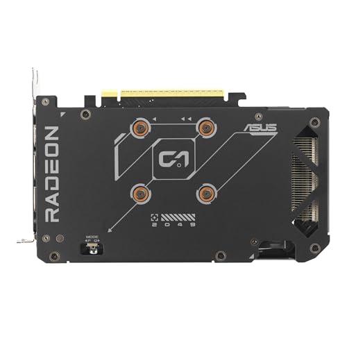 Dual AMD Radeon RX 9060, Scheda Grafica 8G GDDR6, 128 Bit, PCIe 5.0, 1 HDMI 2.1, 2 DisplayPort 2.1, Design a 2,5, Ventole Axial-Tech, Tecnologia 0db, GPU Tweak III, Nero, DUAL-RX9060-8G - Scheda video - Immagine 3