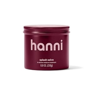 HANNI Splash Salve Body Mask, In-Shower Moisturizer with Coconut, Jojoba, Shea Butter & Glycerin, Deep Conditioning for All Skin Types, 250 mL / 8.8 oz