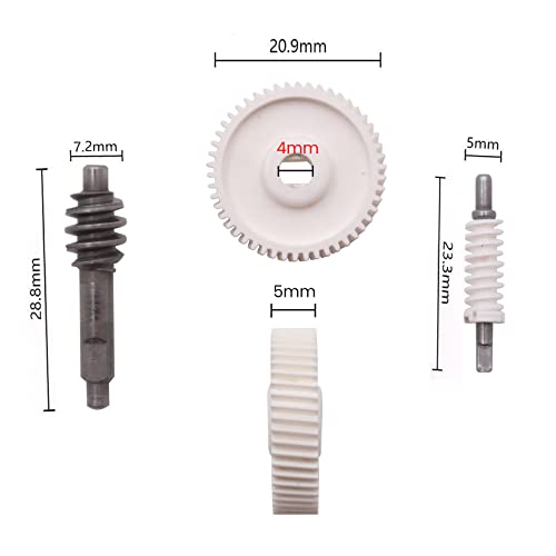 Image of Folding Mirror Actuator Gear, Mirror Repair Gears Kits, for Infiniti QX80 Z62 2014-2016, QX56 MK3 2011-2015, Q50 2014-2022 and for Nissan X-trail T31 2008-2013