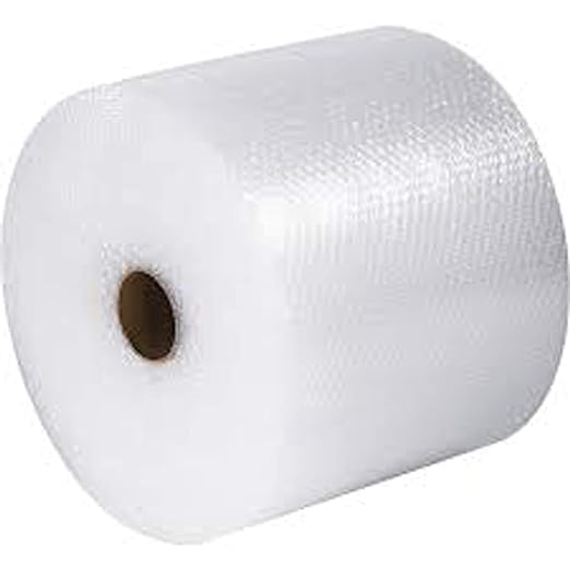 Air bubble wrap 50 GSM thickness heavy duty thickness bubble wrap roll(50 meter) perfect for shipping,moving and storage needs cushioning material,50meter