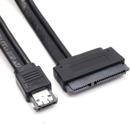 Cable ESATA a USB de 30 cm para discos duros miniatura 3