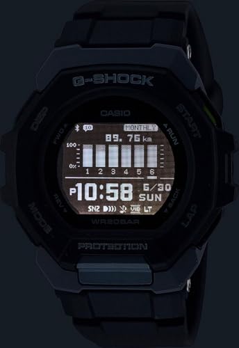 Miniatura 7 de Casio G-Shock G-SQUAD GBD-300-1ER Reloj de Pulsera para hombres Tecnología Bluetooth