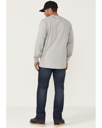 Work Jeans Mens Cross Hatch FR Bootcut 40 x 30 Denim MFRJ-1013