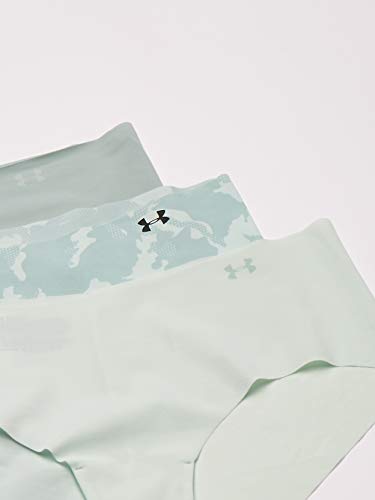 Image of Under Armour Women's Deprecated-3-pack Pure Stretch No Show Hipster Underwear, All-day Comfort Fit & Ultra-soft
