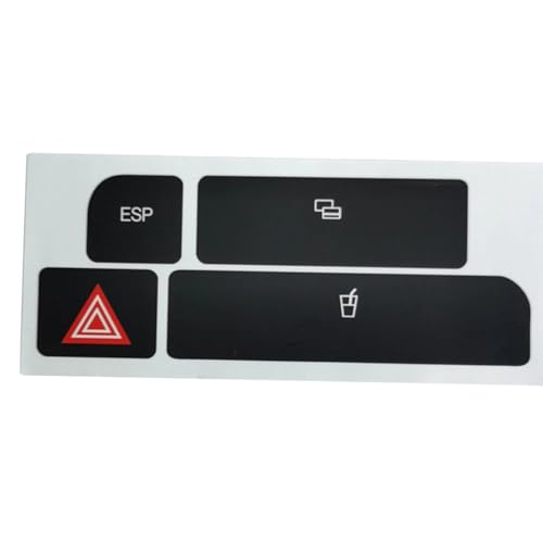 Voiture interrupteur bouton couverture A4 2004-2006 stickers