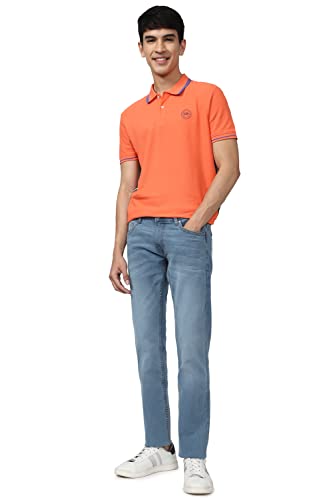 Image of Peter England Men's Slim Fit Cotton Jeans