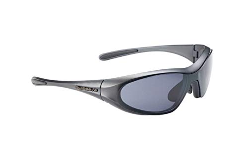 Swiss Eye Gafas de Sol Deportivas Concept M, Todo el año, Color Plateado - Matt Gun Metal, tamaño Talla única