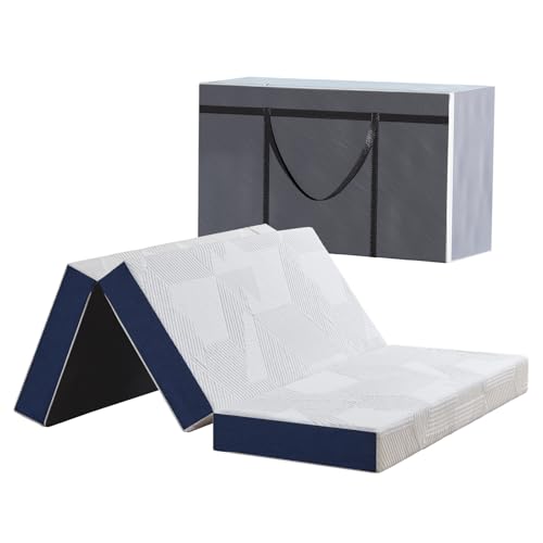 Hiimgo Folding Memory Foam Mattress, 10cm Double