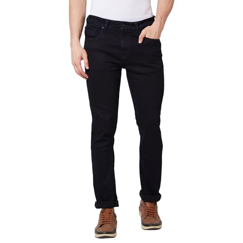 Image of Spykar Men's Rover Regular Fit Mid Rise Casual Jeans