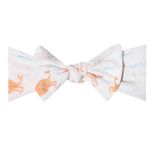 Copper Pearl Baby Bows: Stylish Headbands for Baby Girls, Premium Soft and Stretchy Baby Headbands, Perfect for Newborns, Trendy Designs – Tide