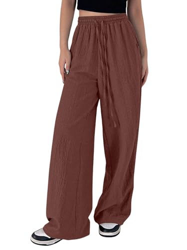 Image of GRECIILOOKS Women Trousers for Women | Women Trousers | Women's High-Waisted Pant | Women Trousers Pants | Korean Trousers for Women