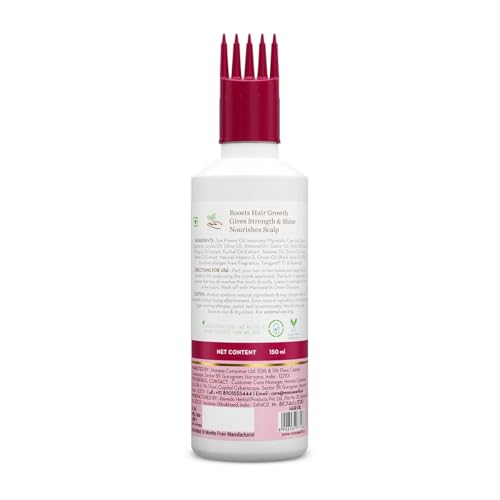 Mamaearth Onion Hair Oil for Hair Growth & Hair Fall Control with Redensyl 150ml