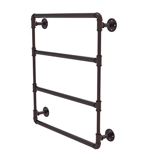 Allied Brass P-280-36-LTB Pipeline Collection 36 Inch Wall Mounted Ladder Towel Bar, 36