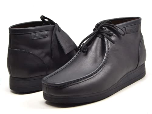 British Collection New Castle 2 Men Leather and Suede Lace Up Shoes