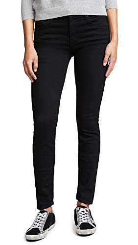MOTHER Womens The Looker Mid-Rise Everyday Skinny Jeans Black 25