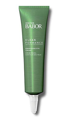 Babor CLEANFORMANCE Awakening Eye Cream, schnell einziehend, reduziert Tränensäcke, kaschiert dunkle Augenringe, 1 x 15 ml, 480062
