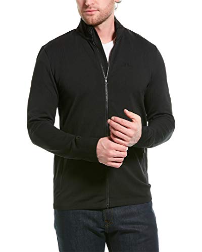 J.Lindeberg J. Lindeberg Mens Finn Seamless Midlayer Jacket, XL, Black