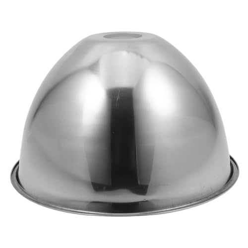 Gadpiparty 防水ステンレス鋼屋外用ランプシェード 雨よけ設計 工場 作業場適用 長寿命照明保護カバー