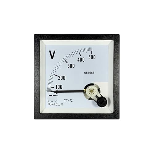 Voltmètre CA Yt72 évite les surtensions sur vos circuits 750V