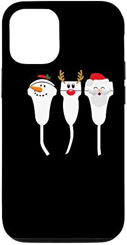iPhone 12/12 Pro Transducer Ultrasound Sonogram Probe Christmas Holiday Tech Case
