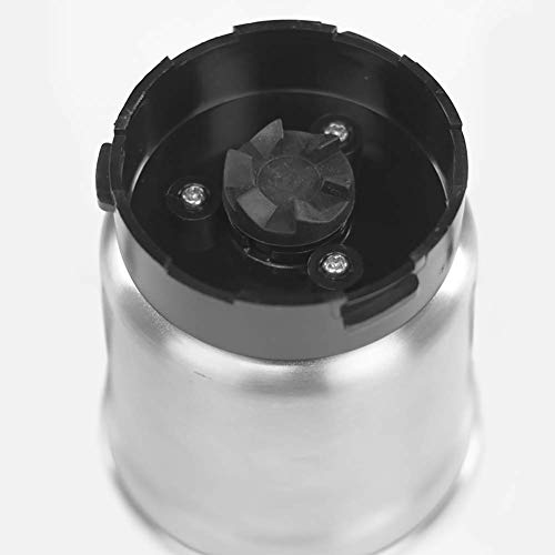 JRZTC Molinillo de Granos de café eléctrico Multiusos, Molinillo de café, con 2 Tazas extraíbles secas y húmedas… - Imagen 4