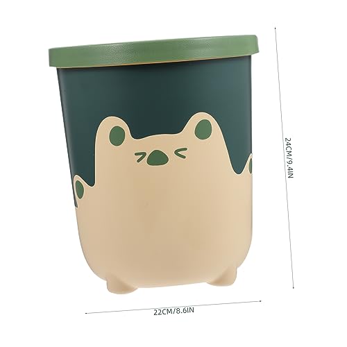 Caneca de basura pequeña rectangular Hemobllo miniatura 2
