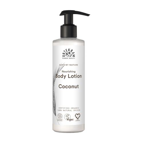 Urtekram Kokos Körperlotion BIO, mit nativem, ökologischem Kokosöl, 245 ml