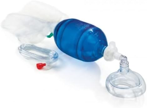 Emergency First Aid CPR Mask with Tubing (Adult)