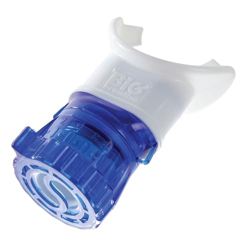 Bigbreathe S-IMT | Compact Inspiratory Muscle Trainer for Lung Strength & Endurance | Adjustable Resistance Breathing Trainer for Athletes, Fitness & Respiratory Health