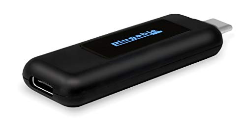 Plugable USB-C 電圧・電流チェッカー、有機LED画面付き、2016/2017 MacBook Pro、2015/2016/2017 MacBook、Dell XPS、HP Spectre x360、Samsung S9 Plus、S8などで使用可能