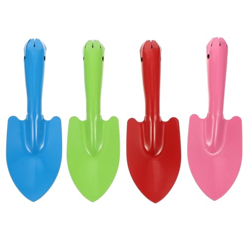 Set de 4 palas pequeñas para jardín de hierro miniatura 1