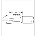 Metcal CVC-6CH0015R Soldering Cartridge, Chisel 30? 1.5mm x 9.9mm, 600 Series Heaters
