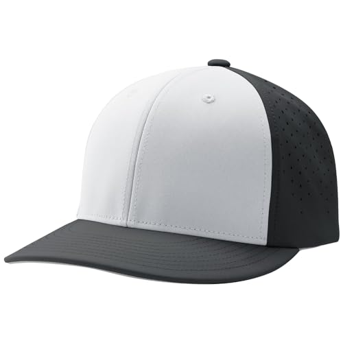 CHAMPRO Gorra Ajustada S/M Blanca y Negra miniatura 1