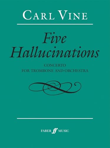 Concerto for Trombone Five Hallucinations partition d'étude de prestige