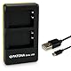 PATONA LP-E17 Akku Ladegerät 1939 (USB Dual LED) zu EOS RP R8 R50 R10 R100 77D 200D 250D 750D 760D 800D 850D M3 M5 M6 M6 II usw