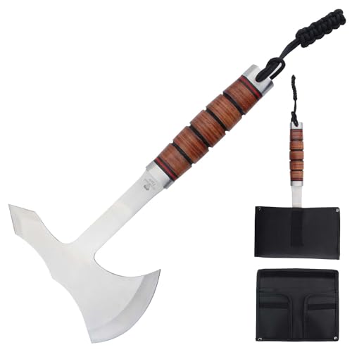 Snake Eye Tactical Tomahawk Gaming Steel Axe with Nylon Sheath 11
