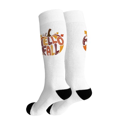hello fall half calf sock for daughter4