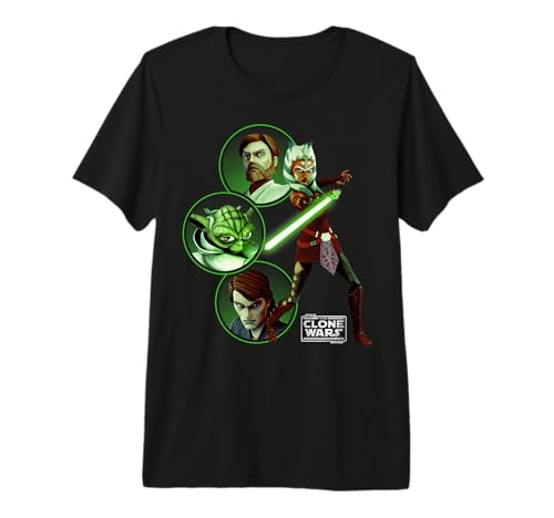 T-shirt Star Wars anti-déformation imprimé résistant Clone Wars pour remplacer vos hauts usés