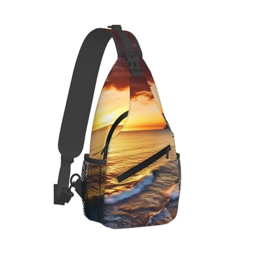 Bolso cruzado estilo bandolera para viaje y senderismo miniatura 2