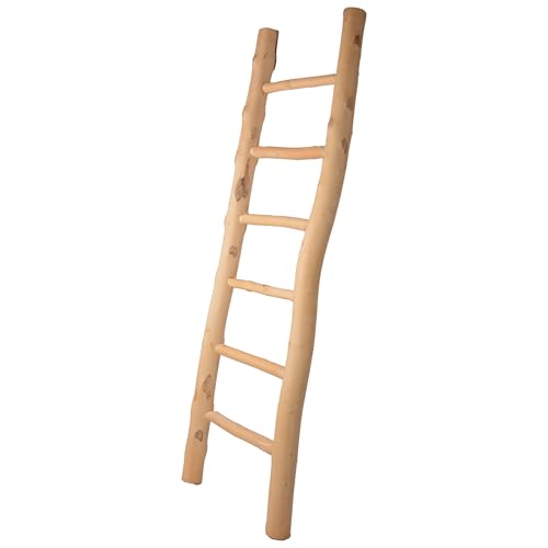 UNUS Dekoleiter Holzleiter Deko Leiter Wand Dekoration Handtuchhalter 150cm...