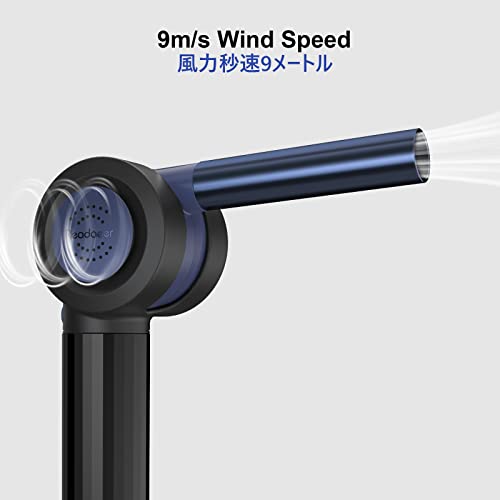 Ventilador portátil eléctrico para barbacoa READAEER miniatura 4