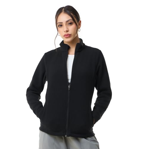 Image of Boldfit Full Zipper Polyester Sweatshirt for Women