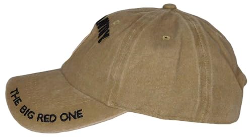 Gorra bordada acrílica color caqui The Big Red One miniatura 4