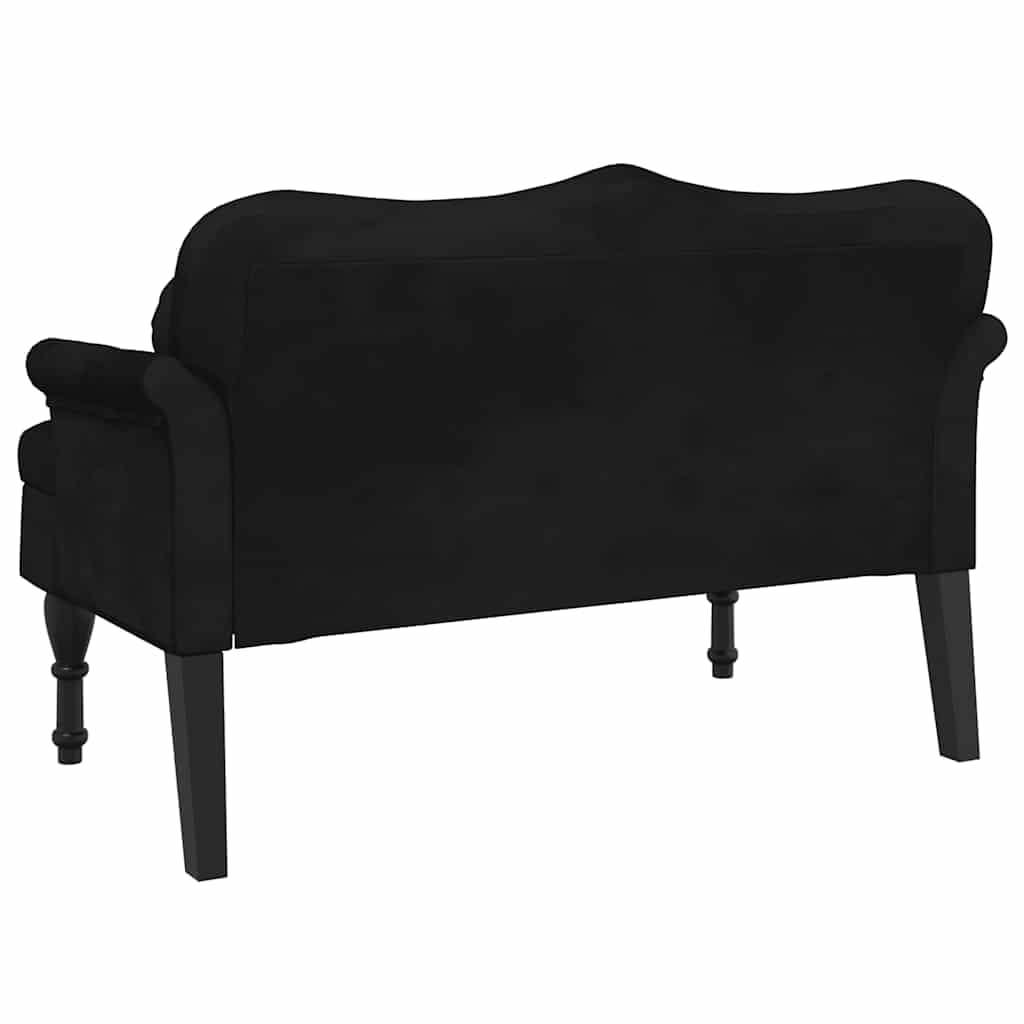 Festnight Küchensofa 2 Sitzer Sitzbank Esszimmer mit Lehne Chesterfield Küchenbank Esszimmerbank Essbank Polsterbank Kleine Sofa Bank 120,5x65x75 cm Samt