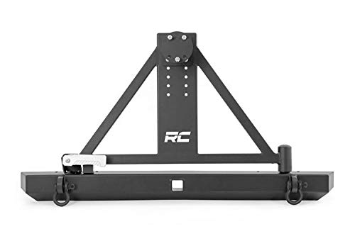 Amazon.co.jp: Rough Country リアバンパー タイヤキャリア付き ジープ